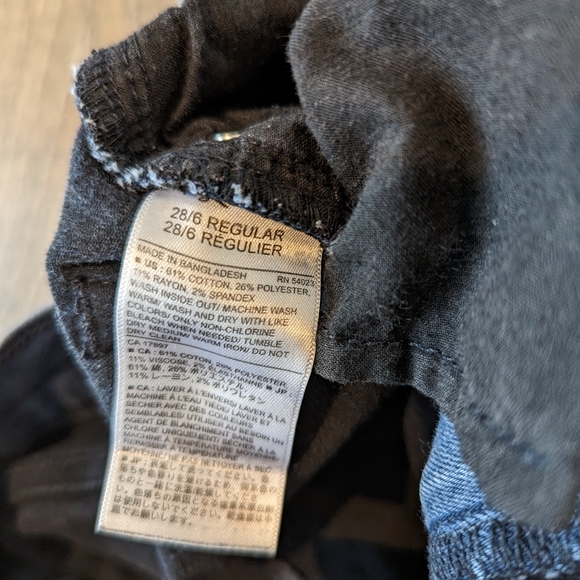 Banana Republic Size 6 / 28 Skinny Blue Jeans Denim Stretchy Ankle 27" Inseam - Picture 8 of 8